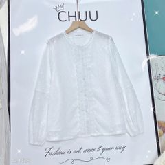 Áo Sơ Mi Giọt Nước Pha Ren A9428