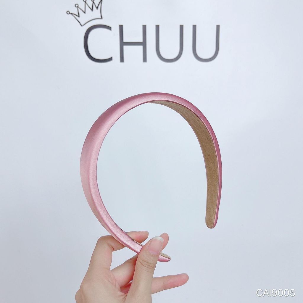 Băng Đô Lụa Nẹp Gỗ