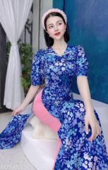 Áo Dài Nơ Nữ Hoàng AD9257 (áo lẻ)