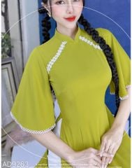 Áo Dài Tay A Ren Vic AD9263 (áo lẻ)