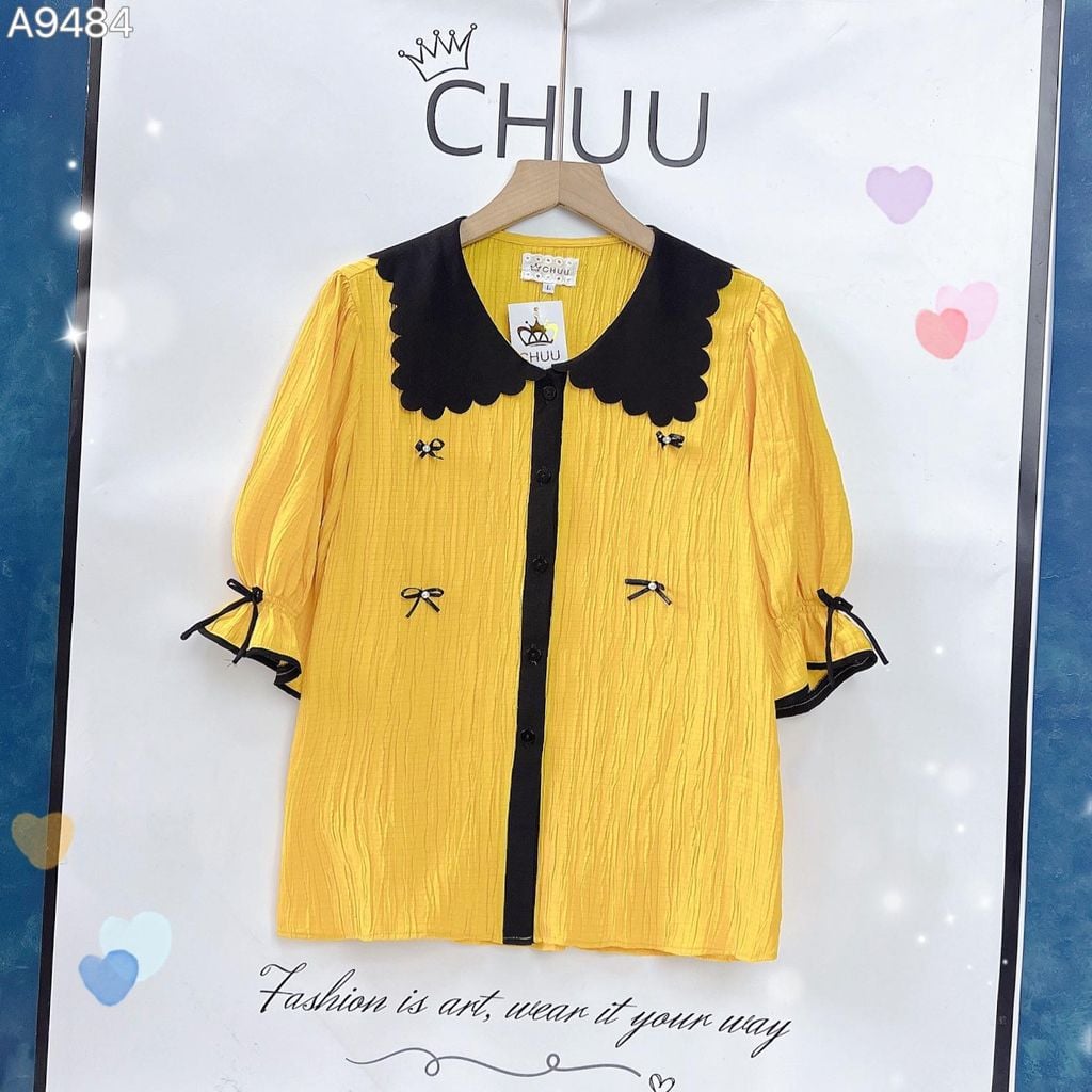 Áo Sơ Mi Cổ Chookies A9002.9484