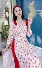 Áo Dài Tay Li 2 Nơ Màu AD9273 (áo lẻ)