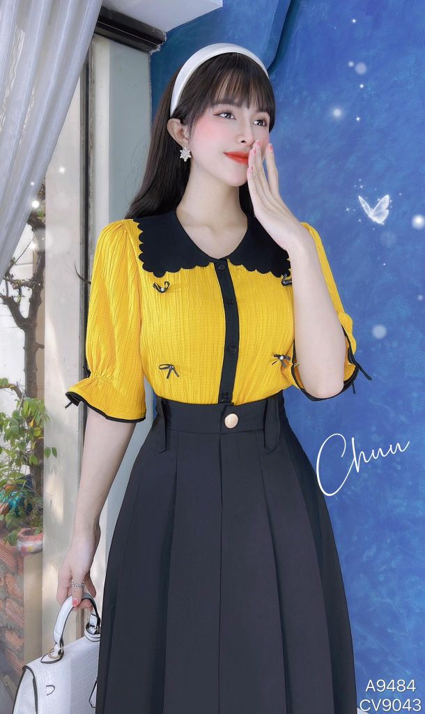 Áo Sơ Mi Cổ Chookies A9002.9484