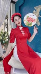 Áo Dài Nút Tàu Ngọc AD9278 (áo lẻ)