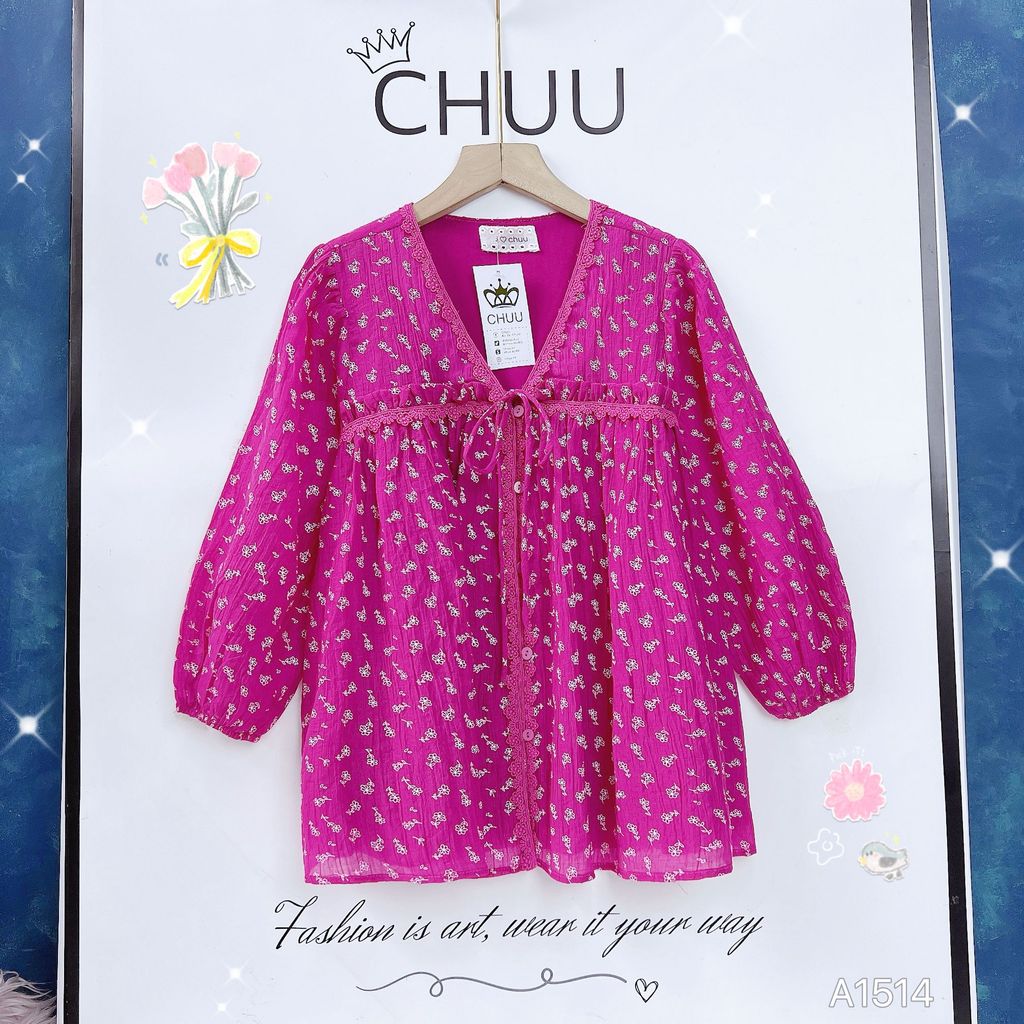 Áo Tơ Jenni A1514