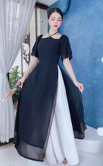 Áo Dài Chip Chip Cổ Yếm AD9292 (áo lẻ)