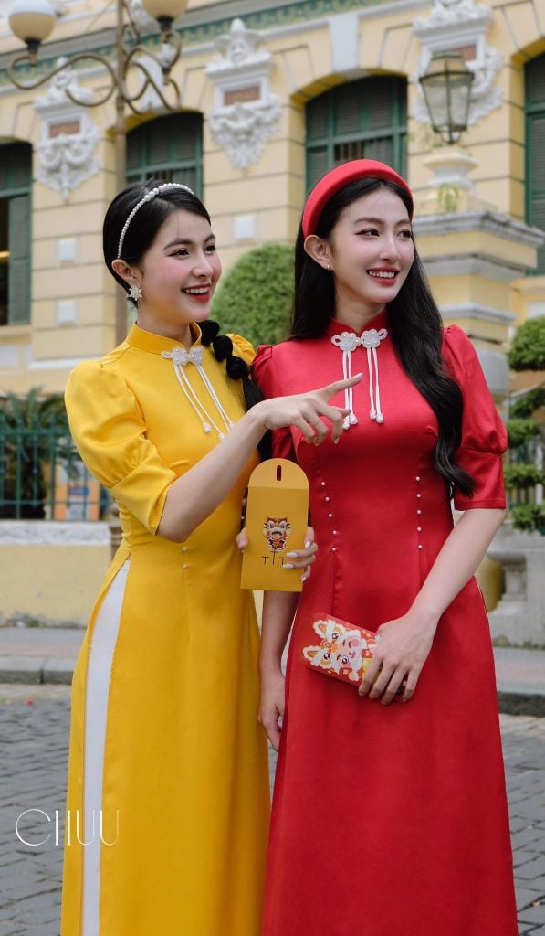 Áo Dài Nút Tàu Ngọc AD9001.9278 (áo lẻ)