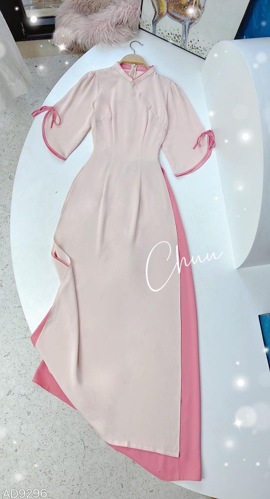 Áo Dài Mango Tay Nấm AD9296 (áo lẻ)