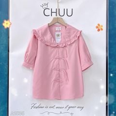 Áo Sơ Mi Nút Tú Cầu A1535