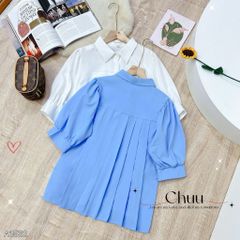 Áo Sơ Mi Trơn Li Sau A1532