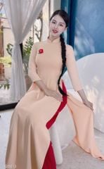 Áo Dài Lụa Ý Truyền Thống AD8013 (áo lẻ)