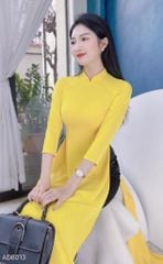 Áo Dài Lụa Ý Truyền Thống AD8013 (áo lẻ)