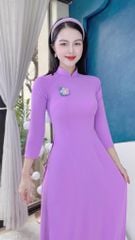 Áo Dài Lụa Ý Truyền Thống AD8013 (áo lẻ)