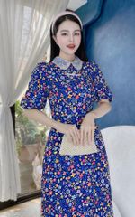 Áo Dài Cổ Sen Viền Cườm AD1320 (áo lẻ)