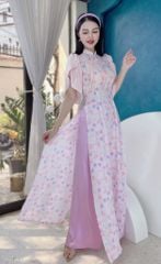 Áo Dài Tay Xẻ Dragonfly AD1316 (áo lẻ)