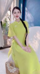 Áo Dài 4 Tà Váy Chiffon AD9003.1315 (áo lẻ)