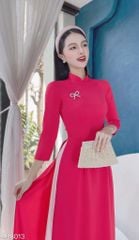 Áo Dài Lụa Ý Truyền Thống AD8013 (áo lẻ)