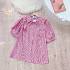 Áo Sơ Mi Sọc Line Màu A1571