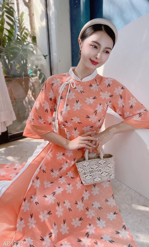 Áo Dài 4T Cát Tường AD1327 (áo lẻ)