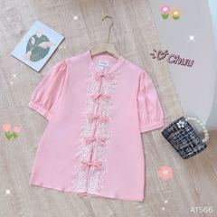 Áo Nút Tằm Đôi Cánh A1566