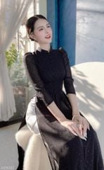 Áo Dài 4T Tứ Thân Nút Bọc AD9282 (áo lẻ)