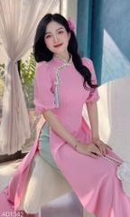 Áo Dài Ren Thạch Lam AD1342 (áo lẻ)