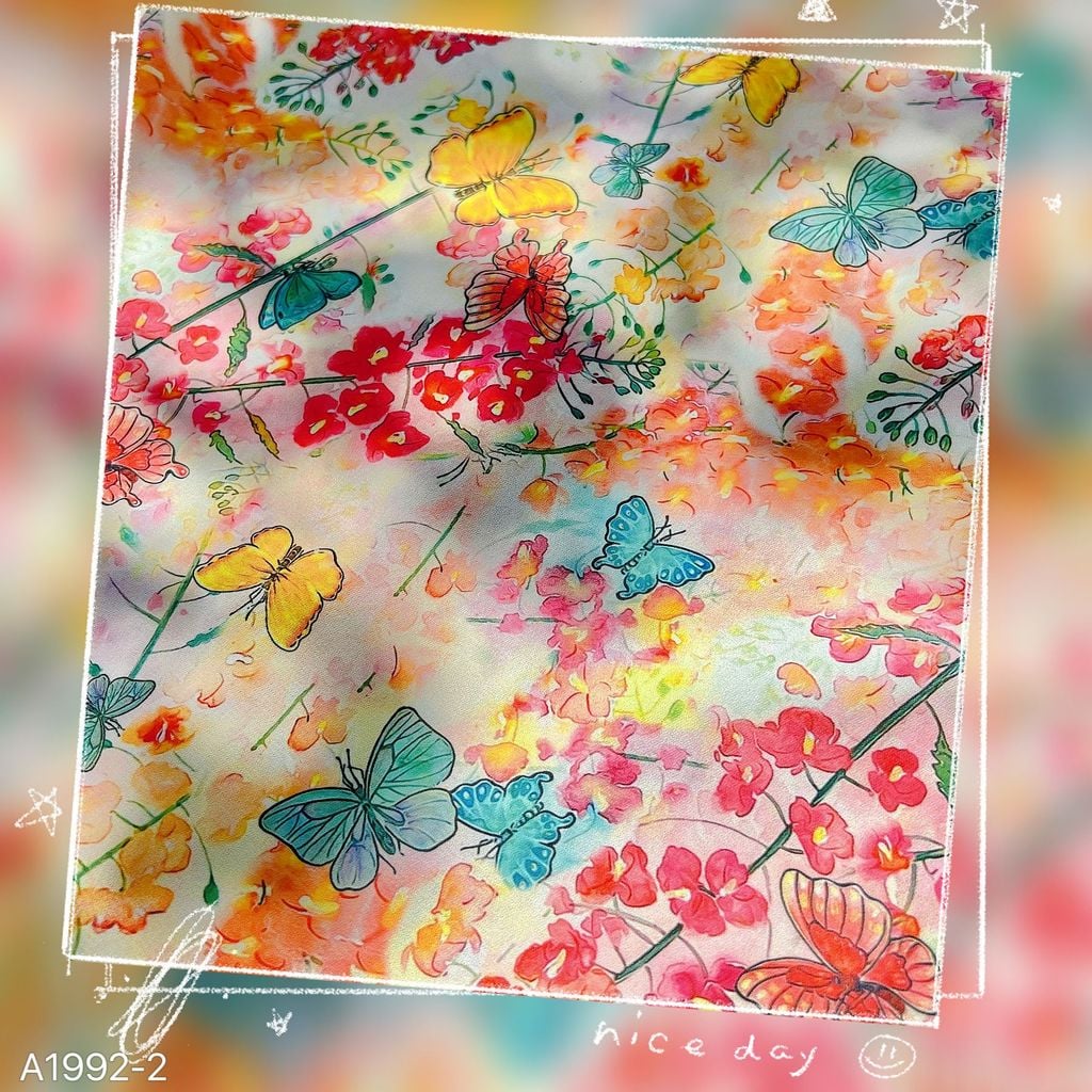 Áo Sơ Mi Tay Ngắn Họa Tiết A1992