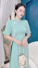 Áo Dài Ren Thạch Lam AD1342 (áo lẻ)