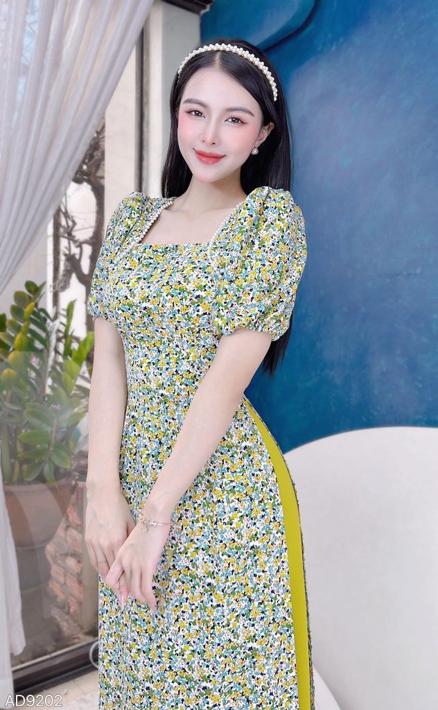 Áo Dài Mị Châu AD9202 (áo lẻ)