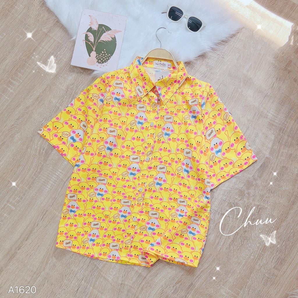 Áo Sơ Mi Thú  Chen Lấn A1620