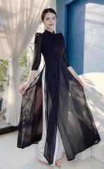 Áo Dài 4T Tứ Thân Nút Bọc AD9282 (áo lẻ)