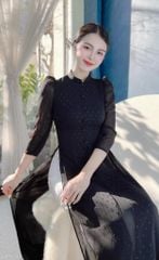 Áo Dài 4T Tứ Thân Nút Bọc AD9282 (áo lẻ)