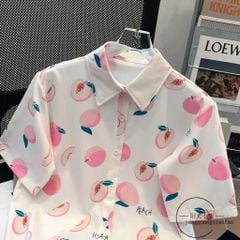 Áo Sơ Mi In Hoa Basic ĐẠI A1601