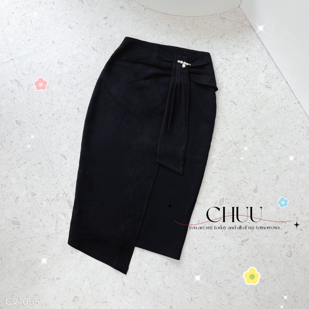 Chân Váy Nơ Eo Thái Lan 70cm CV9001.1055