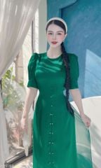 Áo Dài 4 Tà Tăm Tứ Thân Ngọc AD9003.9194 (áo lẻ)