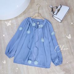 Áo Đính Hoa Cẩm Qùy A9001.1624