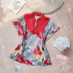 Áo Cổ Tơ Tay Hến A1622