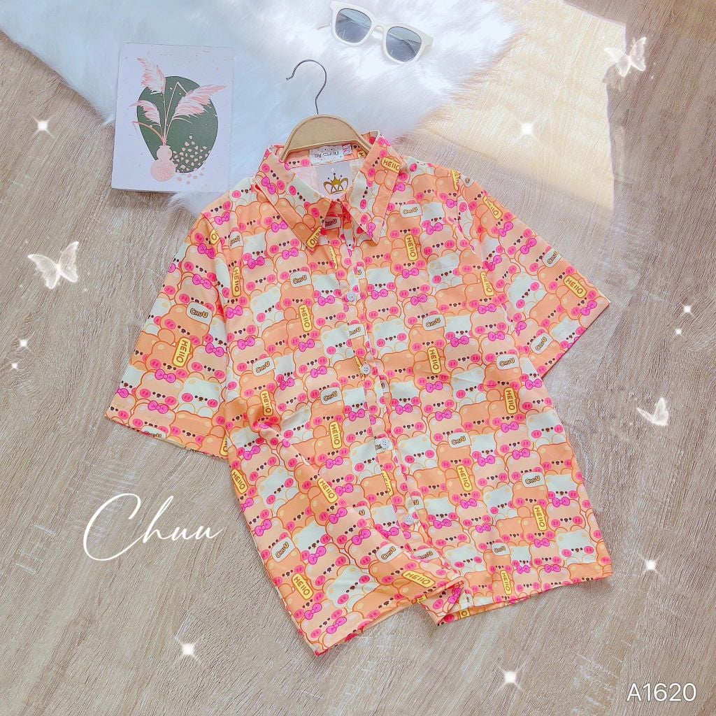 Áo Sơ Mi Thú  Chen Lấn A1620