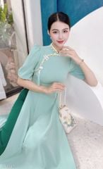 Áo Dài Ren Thạch Lam AD1342 (áo lẻ)