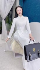 Áo Dài TT Bâu Vuông AD1381 (áo lẻ)