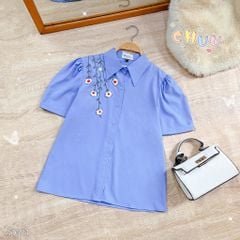 Áo Sơ Mi Hoa Leo Nổi 3D A1651