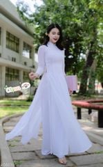 Áo Dài 4 Tà Cát TT AD9003.8035 (áo lẻ)