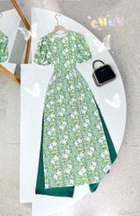 Áo Dài Tằm Gãy Chunni AD1426 (áo lẻ)