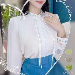 Áo Châu Thêu Hoa Tàu A1671