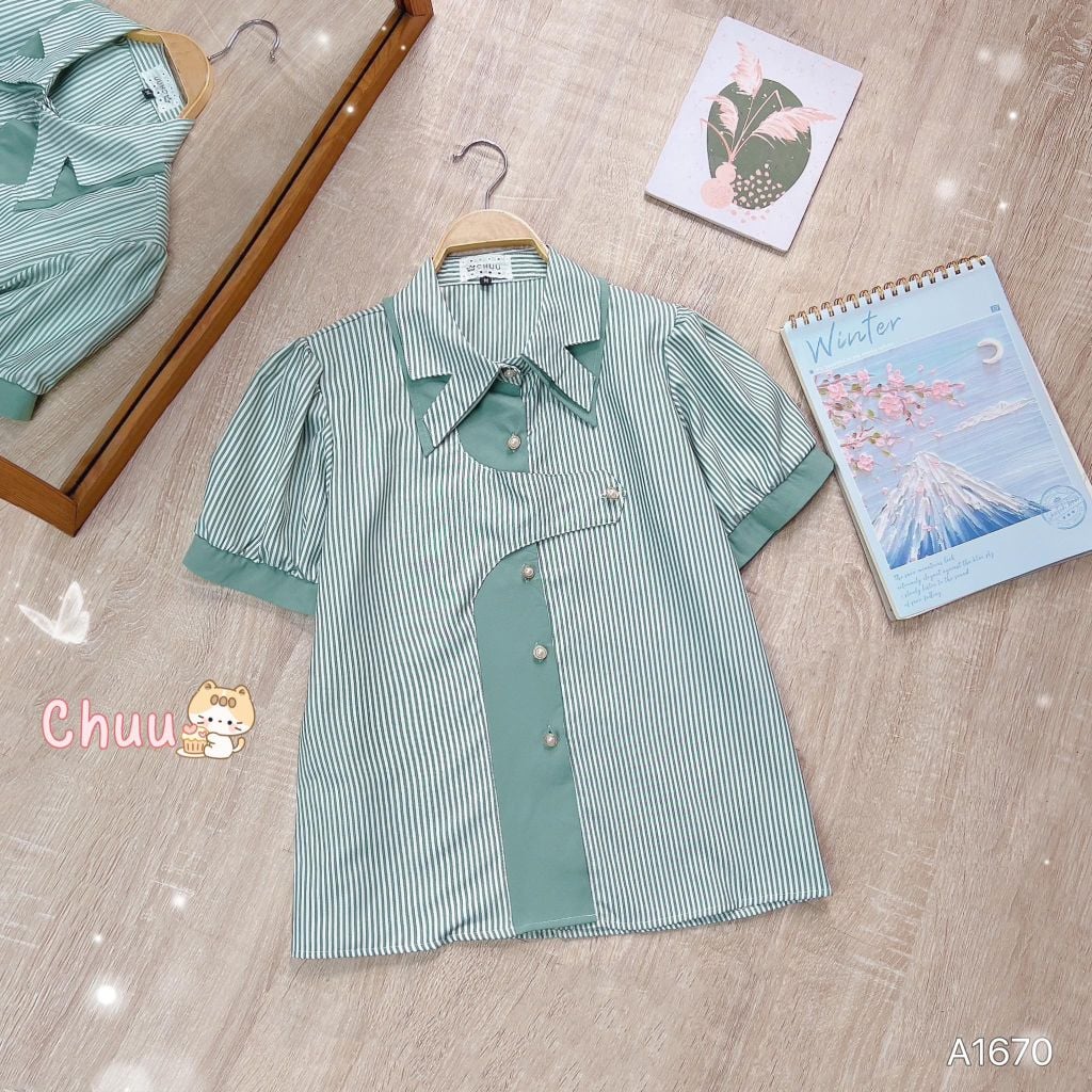 Áo Sơ Mi Sọc Golden A9002.1670