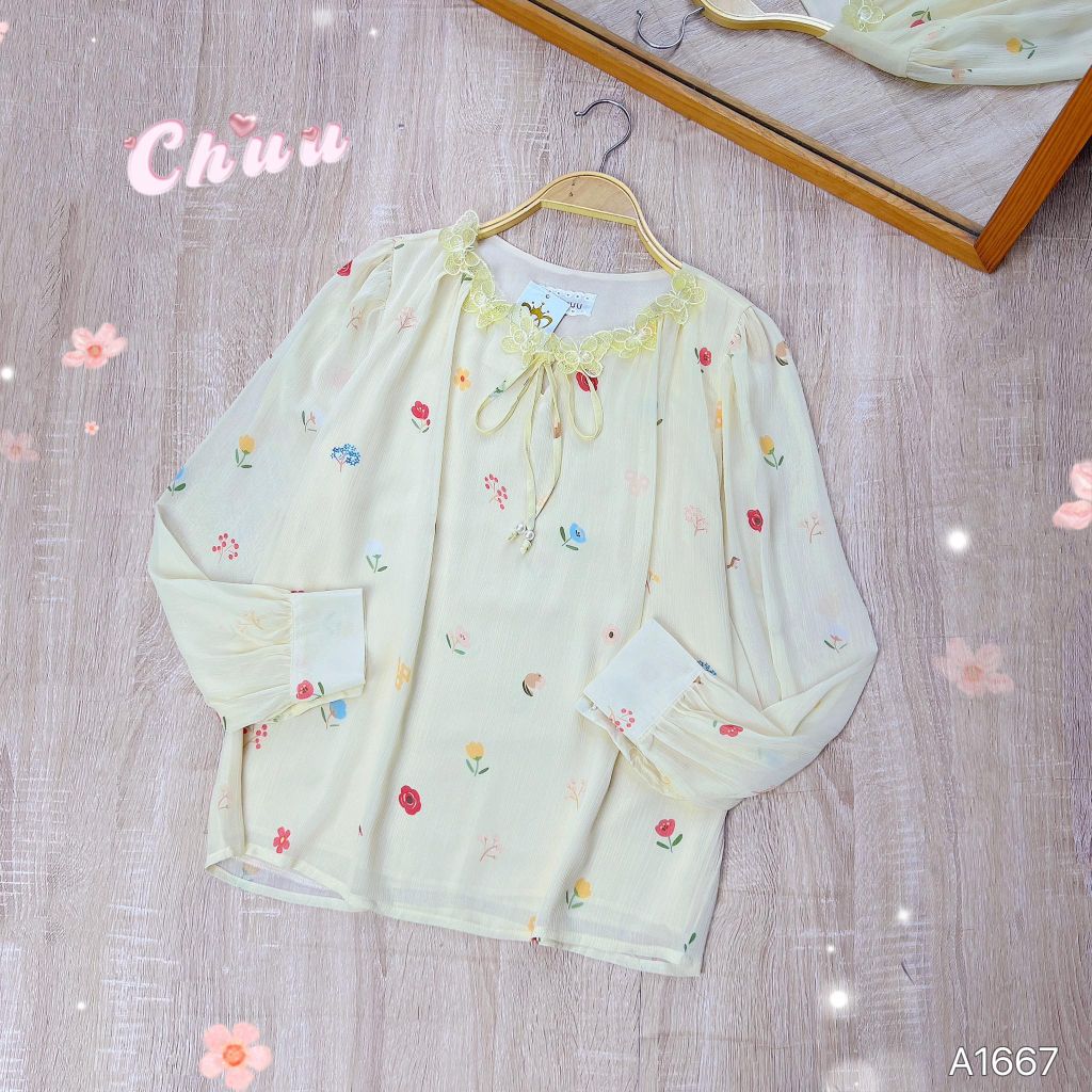 Áo Sơ Mi Hàm Hương A1667