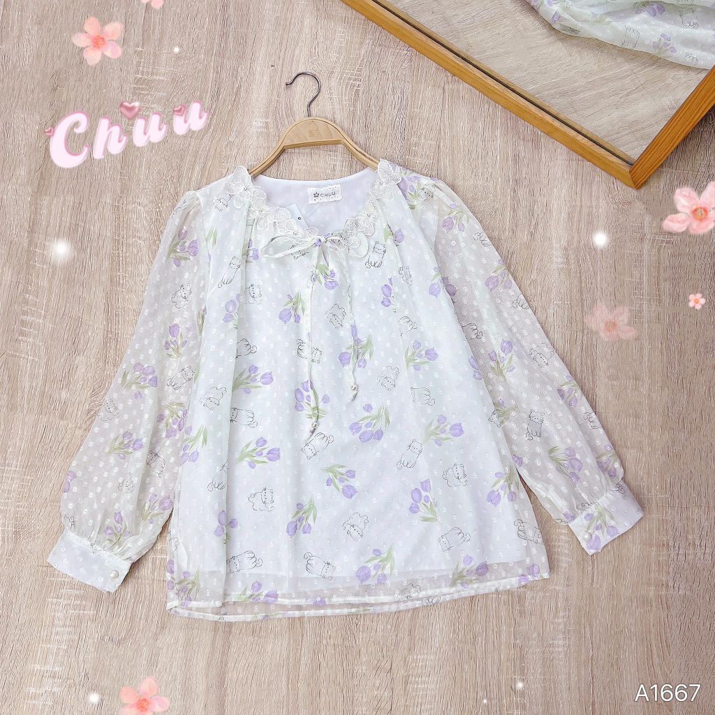 Áo Sơ Mi Hàm Hương A1667