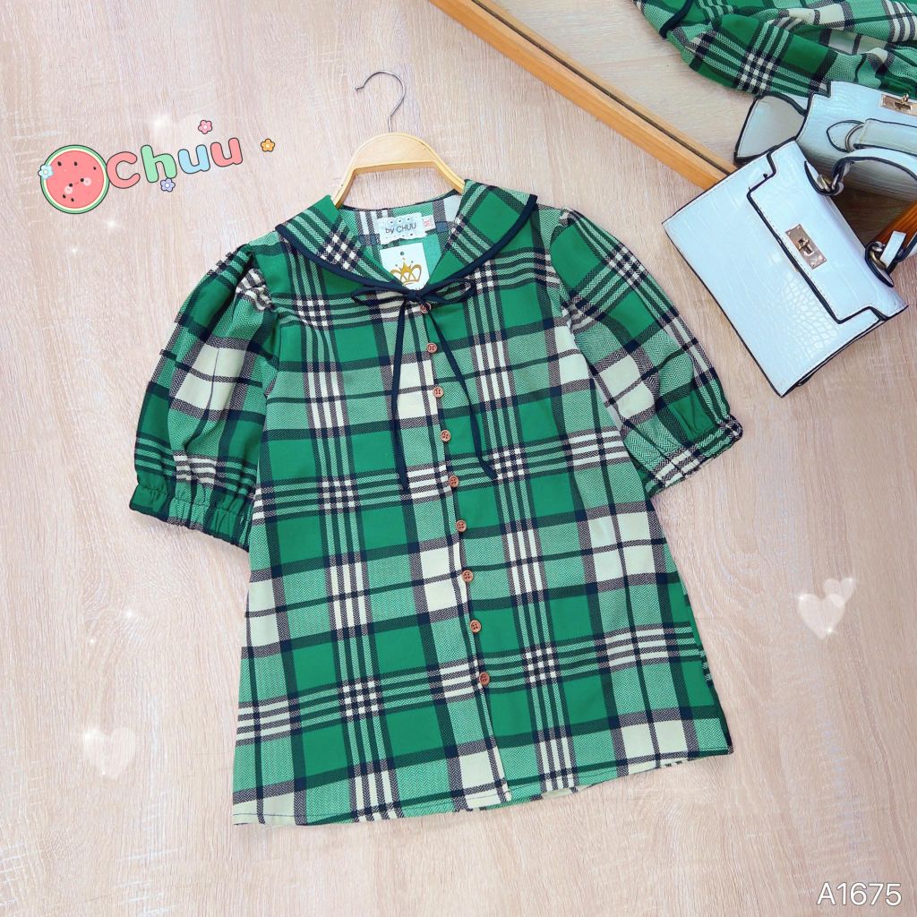 Áo Caro Thủy Thủ A1675