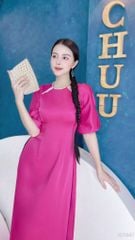 Áo Dài Cổ Ngọc TamZac AD1441 (áo lẻ)