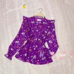 Áo Sơ Mi Viền Bèo Ivy A1682